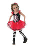 Skull Dress Girls Costume
